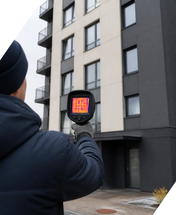 Тепловизионное обследование зданий в Миассе от 5085 р. | ЭкспертизаРоссия